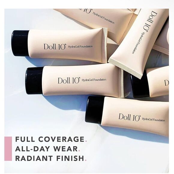 Doll 10 Other - NIB New Doll 10 HydraGel Foundation Fair 1oz/30ml Skincare Makeup